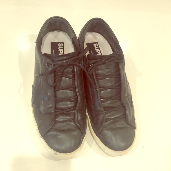 🏆Golden Goose🏆Black on  Black classic shoe. - Picture 4 of 8